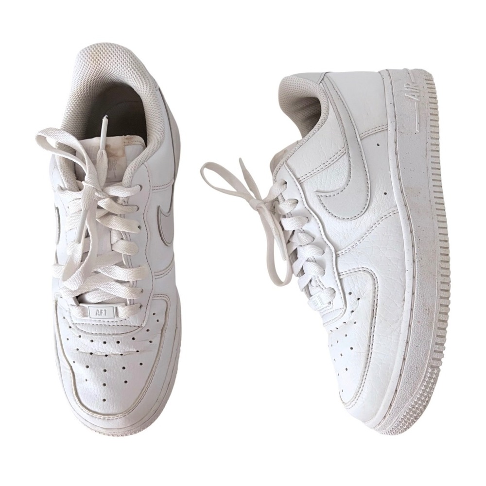 Nike‎ Air Force 1 Low White Sneakers Womens Size 6.5 Shoes AF1 Classic Low Top